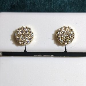 Gold plated earrings